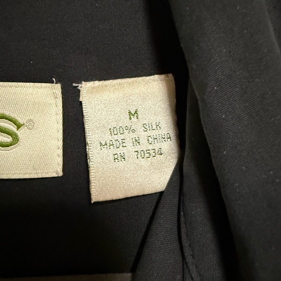 ORVIS 100% SILK TOP SIZE MEDIUM - Picture 6 of 7